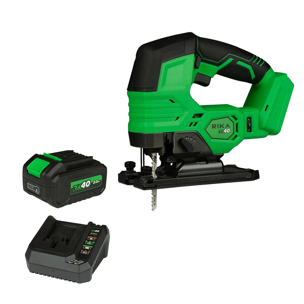 Rikä RK40 40V Jigsaw Kit | 2Ah